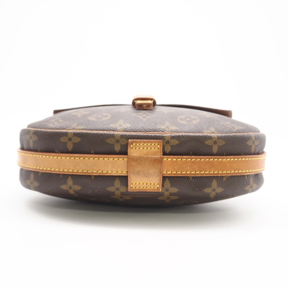 LOUIS VUITTON Monogram Jeune Fille 25 M51225 Shoulder Bag in Brown Coated Can... - Picture 6 of 14